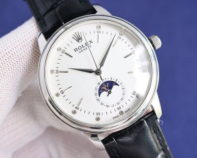 TW Factory Rolex Geneve Cellini ETA2824-2 Movement 40mm 316L Steel White Face Watch